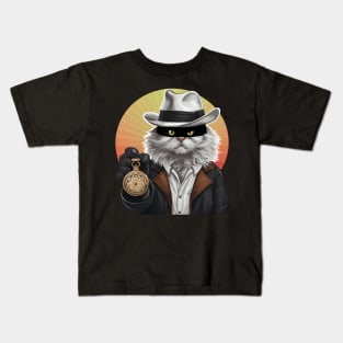 Street Cat Gangsters Kids T-Shirt